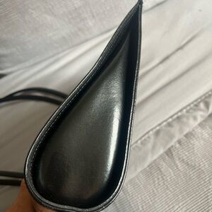 Tiffany and Fred paris black leather bag